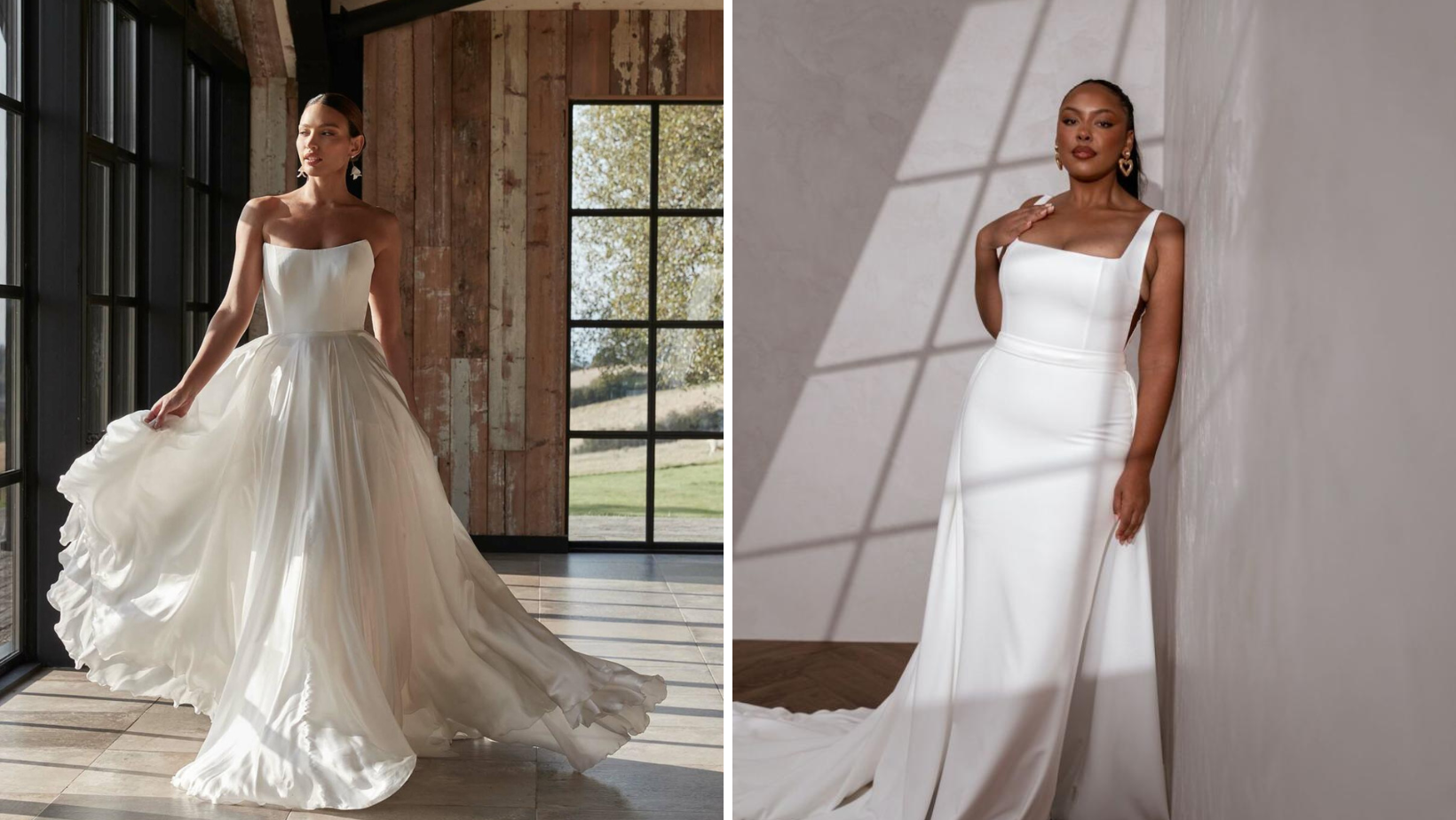 wedding dresses to suit your shape