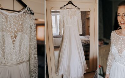 LOVE in an English Country Garden for Katie and Jamie’s intimate wedding