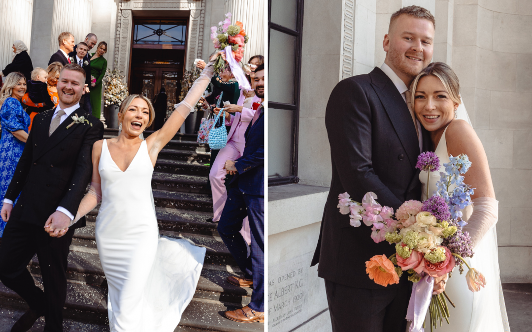 Chic, Colourful and Classy – Phoebe & Will’s Bright and Beautiful Wedding