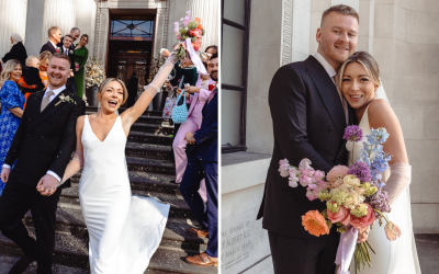 Chic, Colourful and Classy – Phoebe & Will’s Bright and Beautiful Wedding